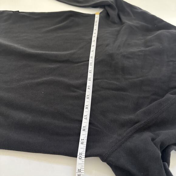 HUGO BOSS Sweater 1/4 Button Up Long Sleeve Pullover Cotton Stretch Shirt Medium - Picture 8 of 9